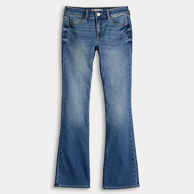 Juniors' SO® Low Rise Flare Jeans