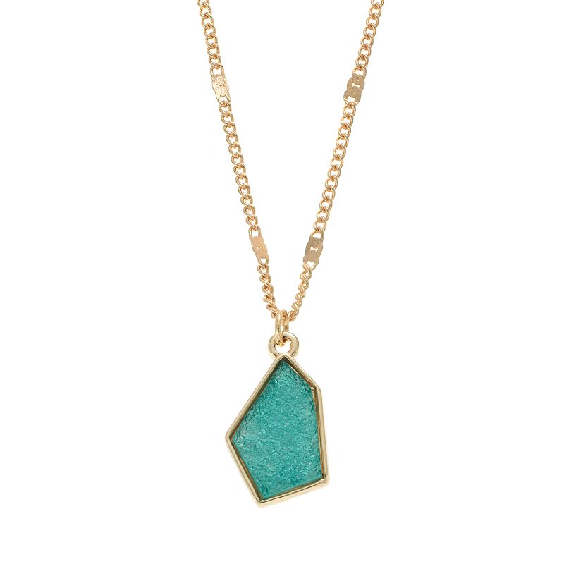 LC Lauren Conrad Geometric Pendant Necklace