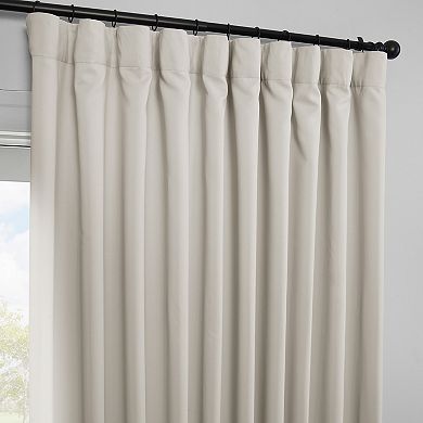 EFF Blackout 1-Panel Doublewide Window Curtain