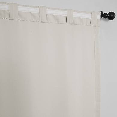 EFF Blackout 1-Panel Doublewide Window Curtain