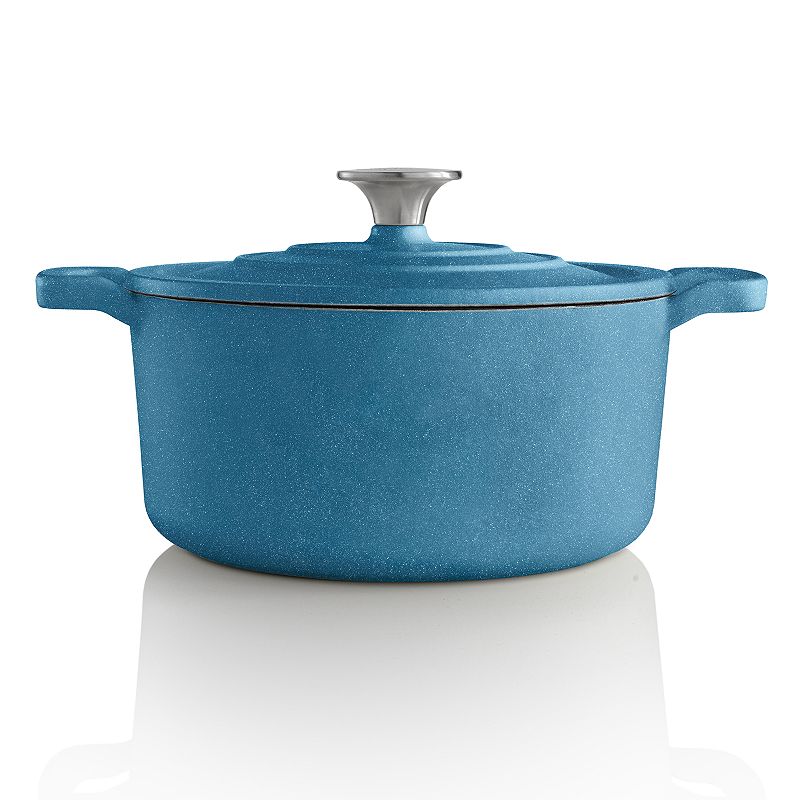 Food Network 3.5-qt. Enameled Cast-Iron Dutch Oven, Blue