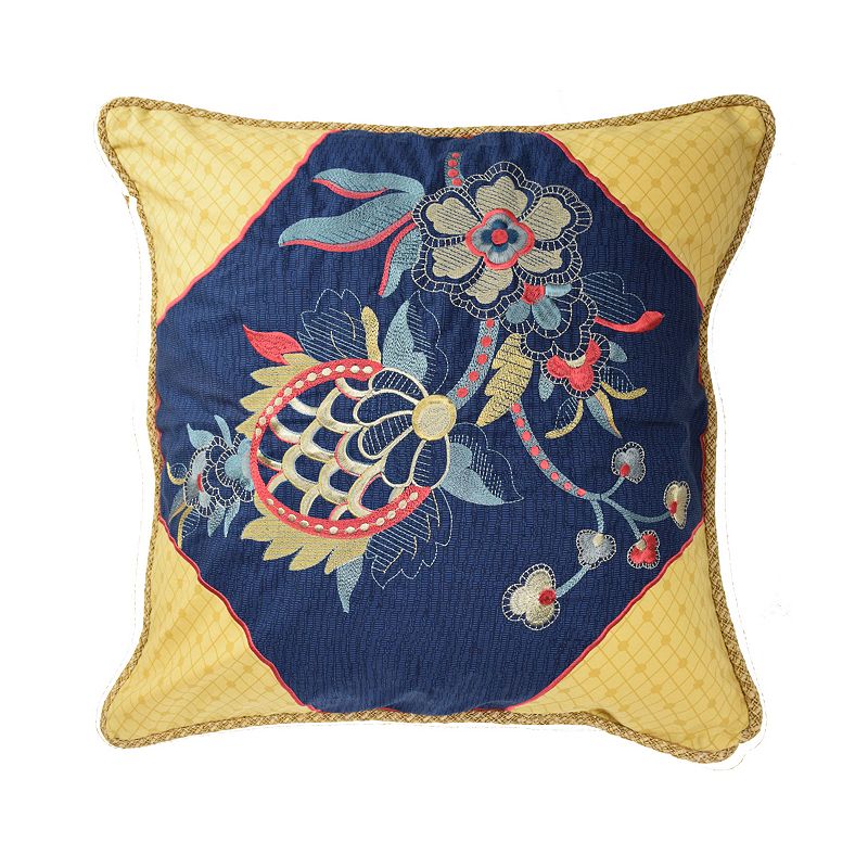 Yellow Floral Throw Pillow Kohl s
