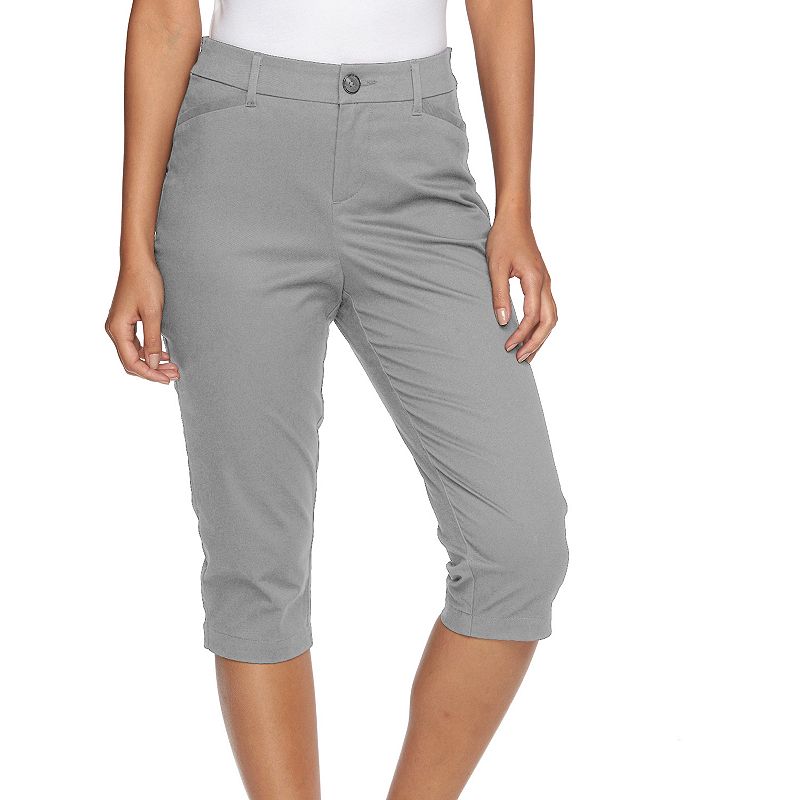 Twill Capri Pants Kohl's