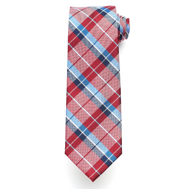 IZOD Stockton Plaid Tie Men