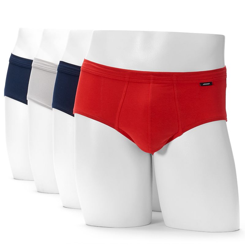 Jockey 4pack StayDry Stretch LowRise Briefs Men