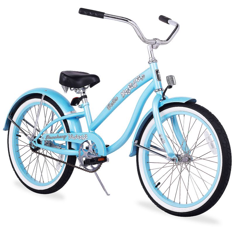 Firmstrong Girls 20-in. Bella Classic Single-Speed Cruiser Bike, Blue