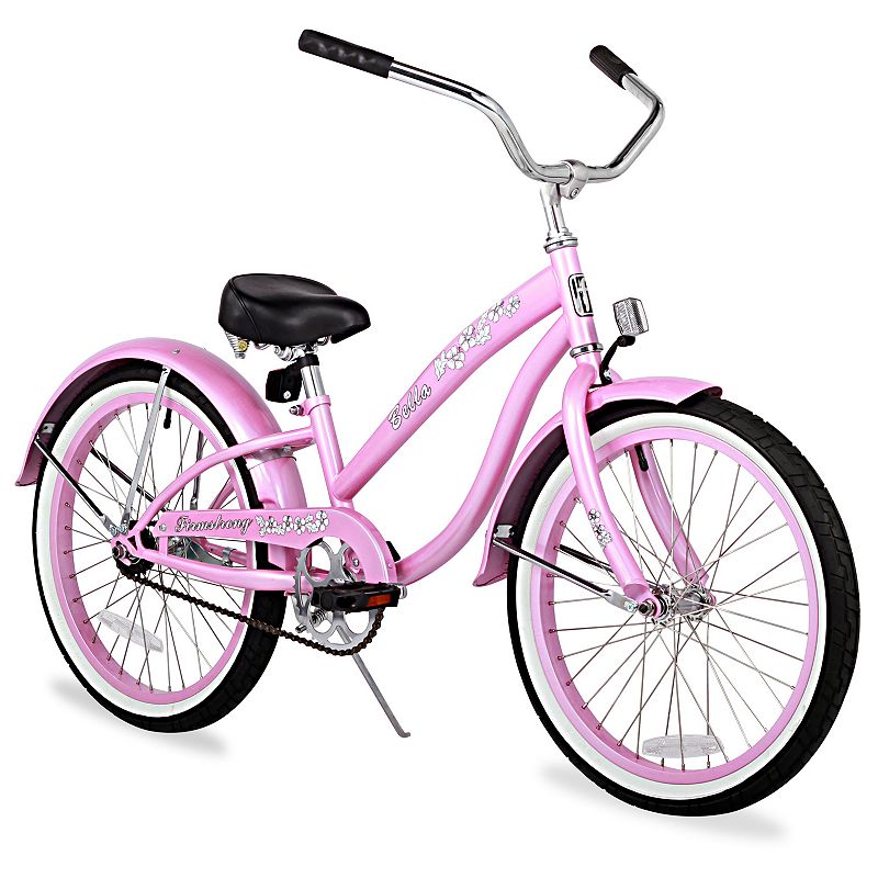 Firmstrong Girls 20-in. Bella Classic Single-Speed Cruiser Bike, Pink