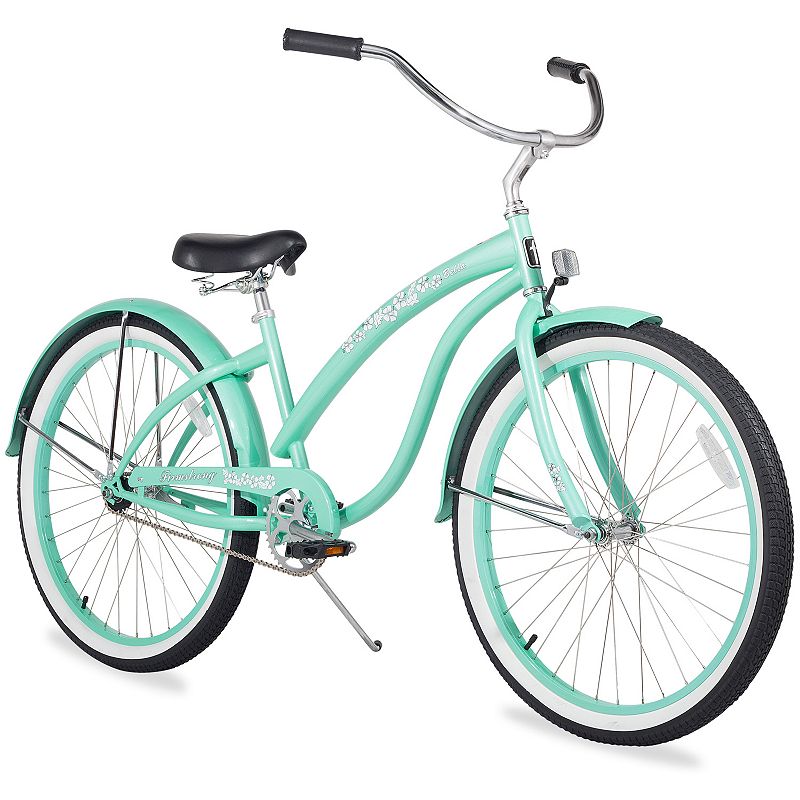 Firmstrong Women's 26-in. Bella Classic Single-Speed Beach Cruiser Bike, Green