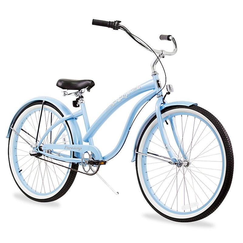 Firmstrong Women's 26-in. Bella Classic Three-Speed Beach Cruiser Bike, Blue