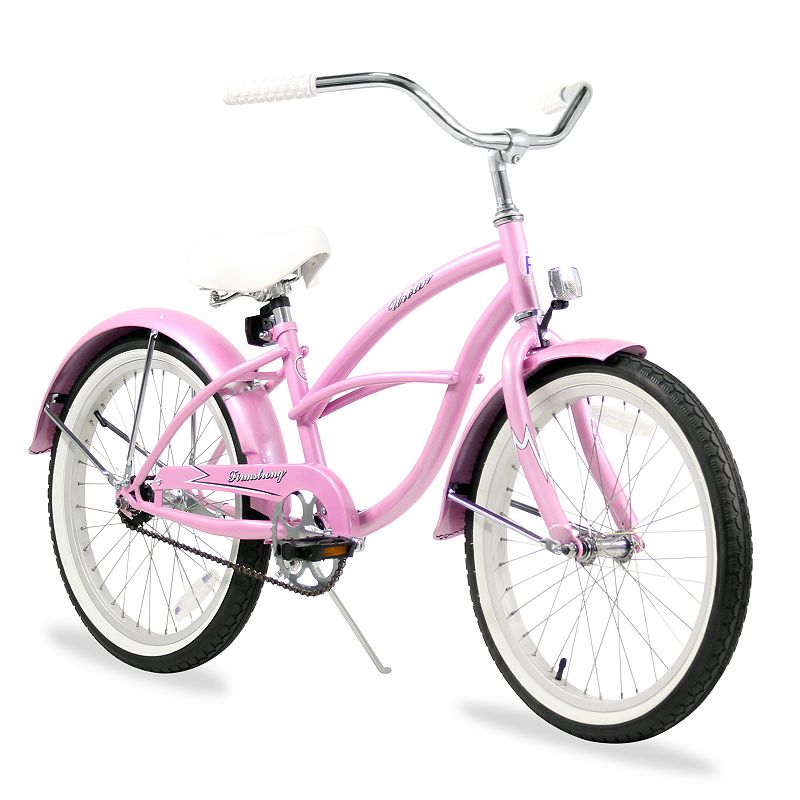 Firmstrong Girls 20-in. Urban Single-Speed Beach Cruiser Bike, Pink