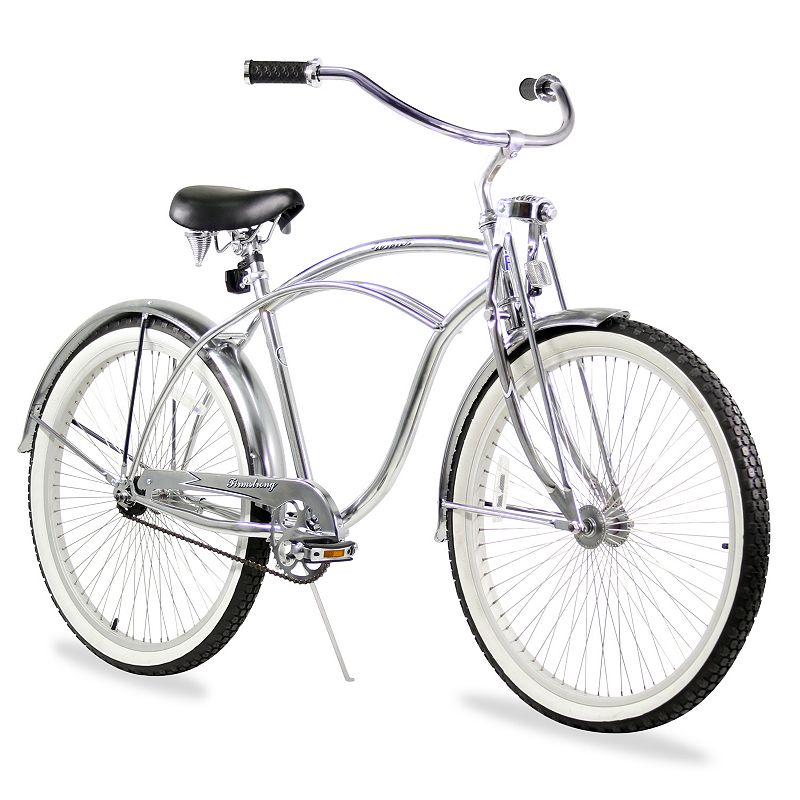 Firmstrong Men's 26-in. Urban LRD Single-Speed Beach Cruiser Bike, Grey