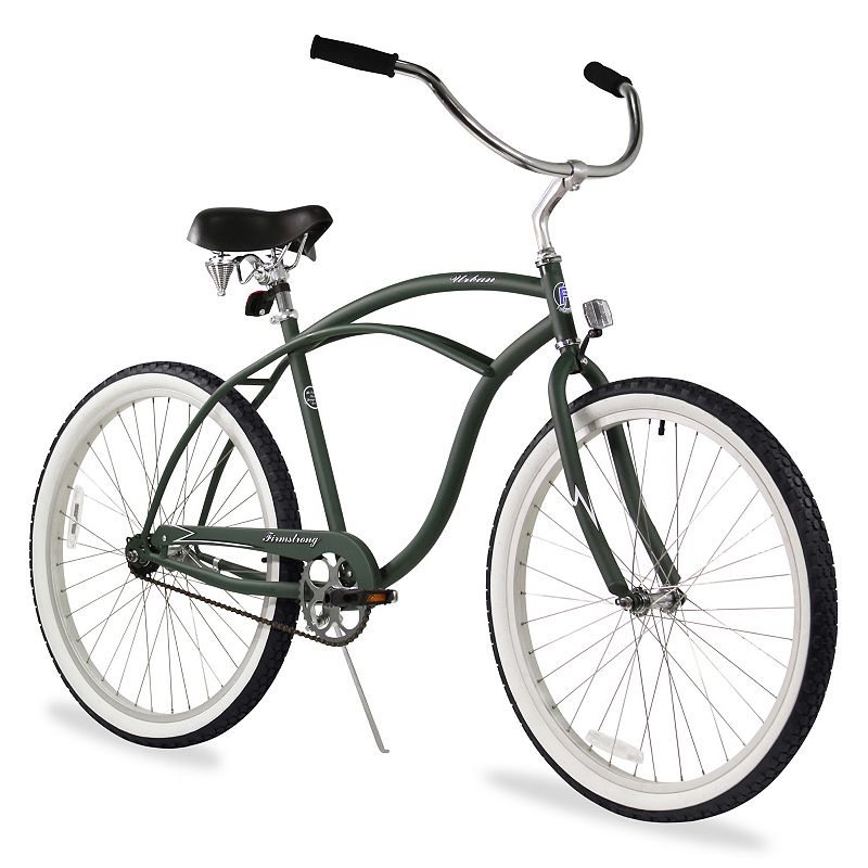 Firmstrong Men's 26-in. Urban Single-Speed Beach Cruiser Bike, Green