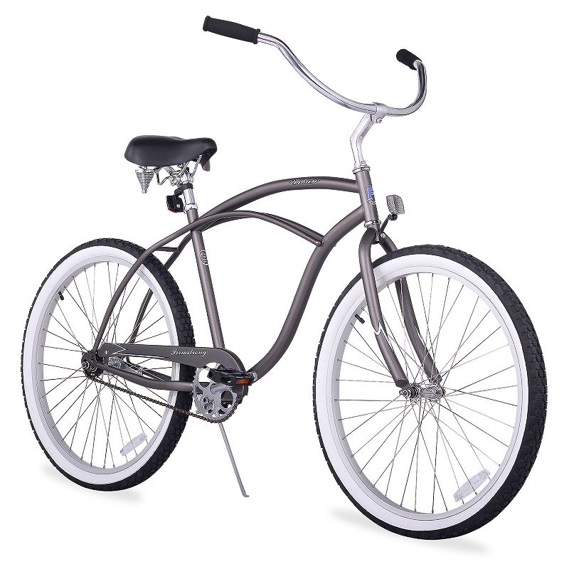 Firmstrong Men's 26-in. Urban Single-Speed Beach Cruiser Bike, Grey