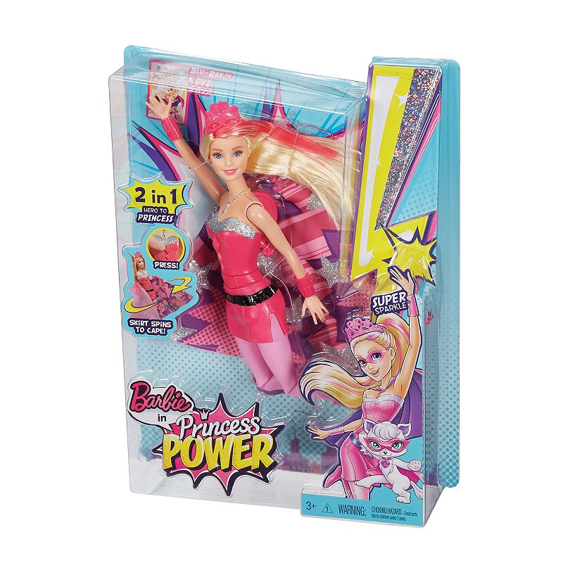 Barbie in Princess Power Transforming Super Sparkle Doll