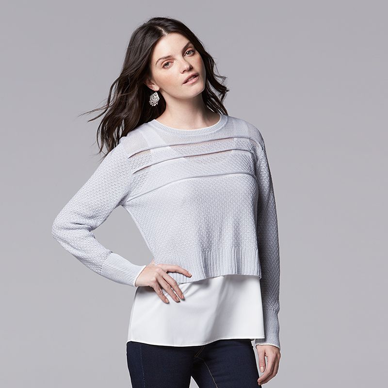 Womens Rayon Sweater Kohl's