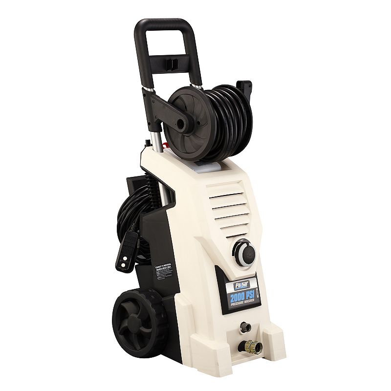 Pulsar 2000 PSI Electric Pressure Washer, White