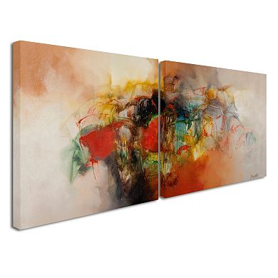 Trademark Fine Art ''Abstract VI'' 2-pc. Wall Art Set