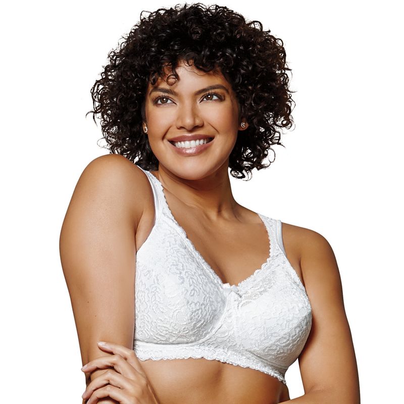 Playtex Bra 18 Hour Comfort Lace FullFigure Bra 4088 Women's