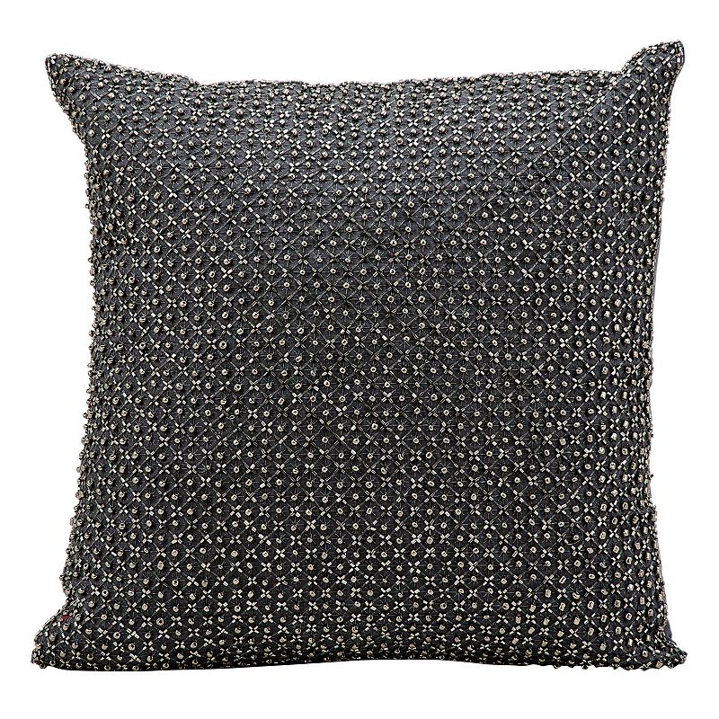 Kathy Ireland Beaded Throw Pillow DealTrend