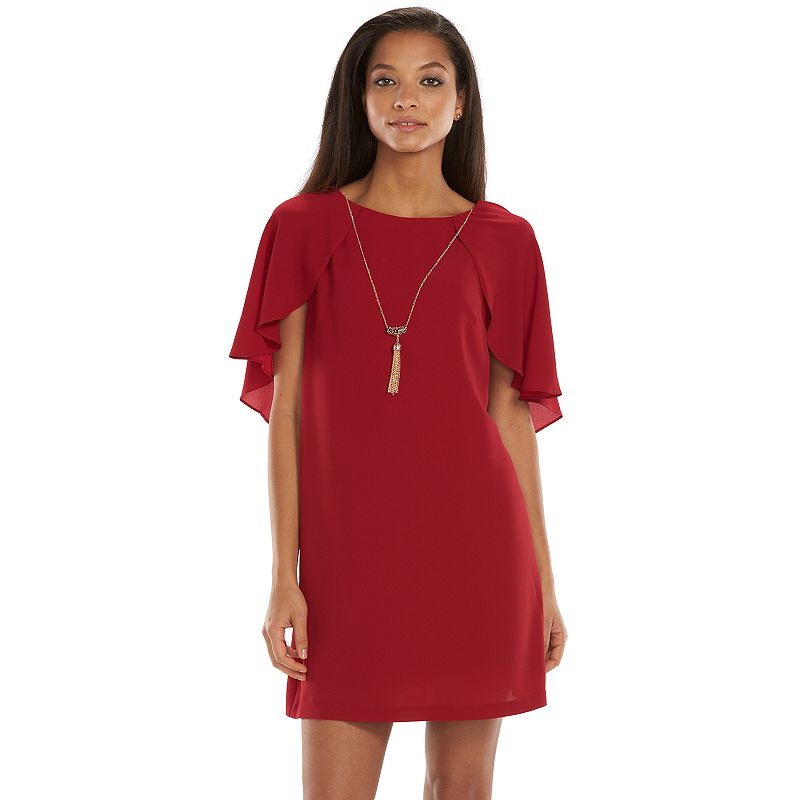 Women's AB Studio Capelet Shift Dress