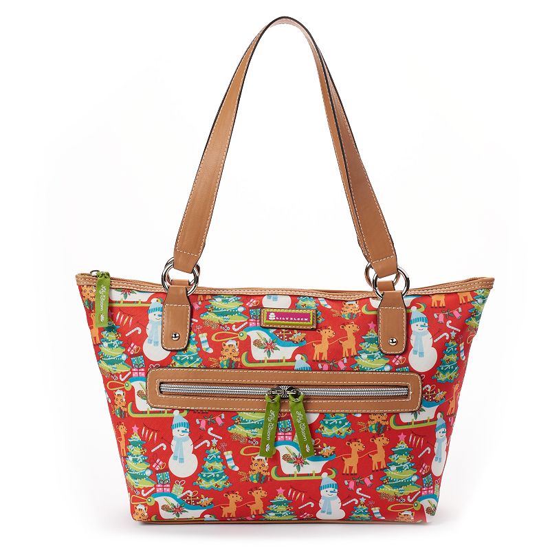 Lily Bloom Christmas Graphic Shopper