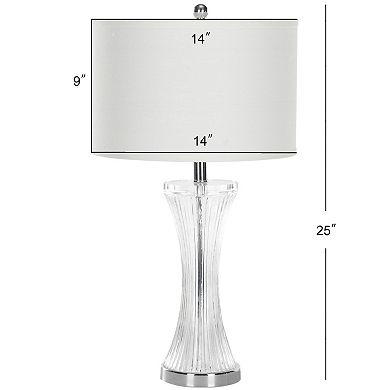 Safavieh Zelda Glass Table Lamp