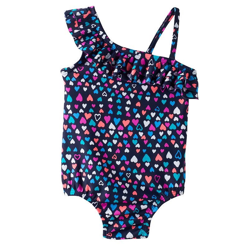 Girls 46x Oshkosh B'gosh® OnePiece Ruffle Swimsuit