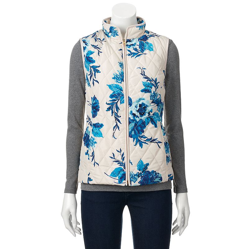 Women's Croft & Barrow® Quilted Vest