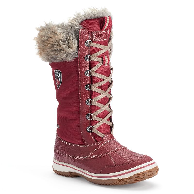 womens waterproof snow boots at kohl's