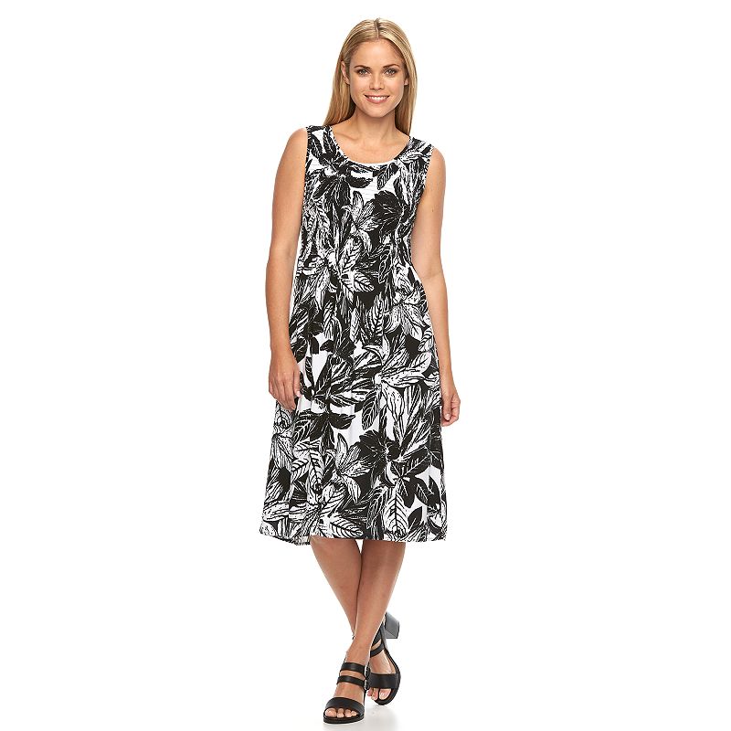 Womens Sleeveless Midi Dress Kohl's