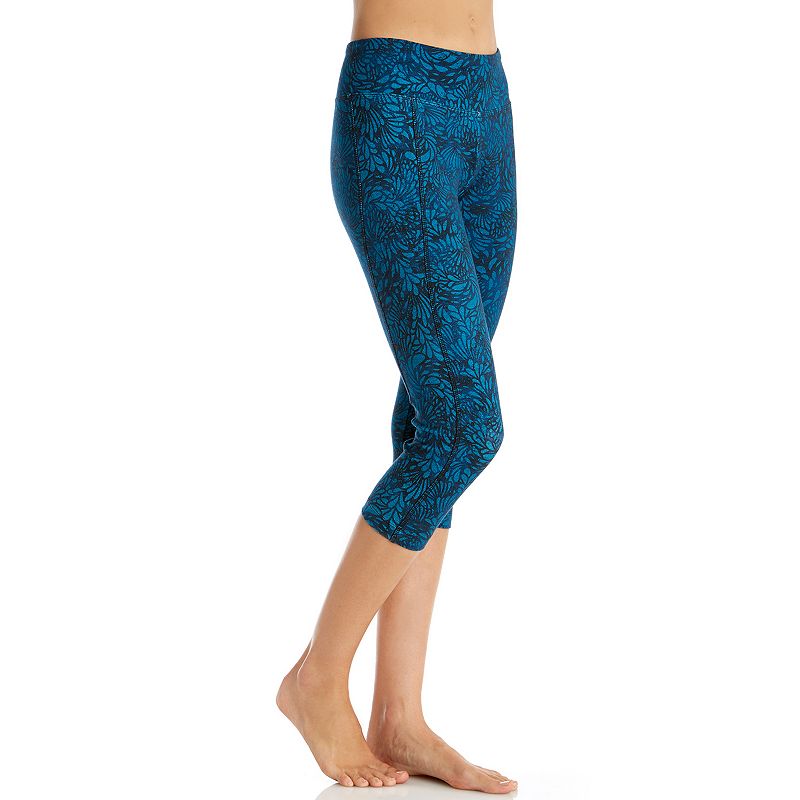 navy capri leggings with pockets