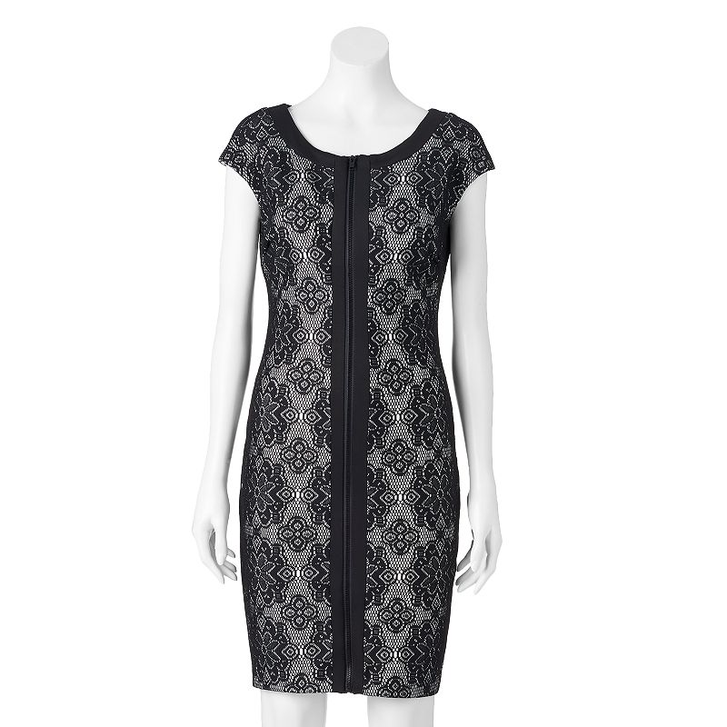 Black Lace Dress Kohl's