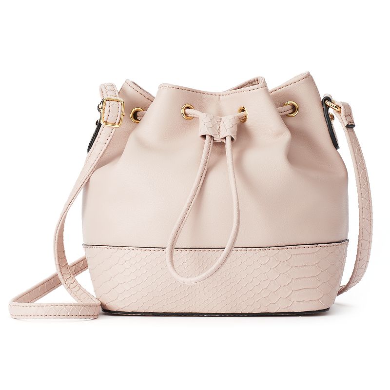 Apt. 9 Cora Mini Bucket Bag, Women's, Brt Pink