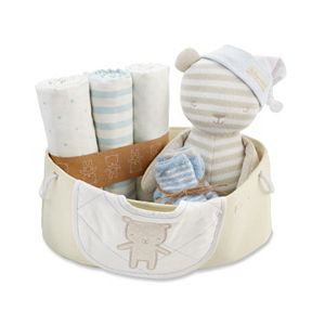 Baby Aspen 10-pc. Blue & Beige Welcome Home Baby Gift Set