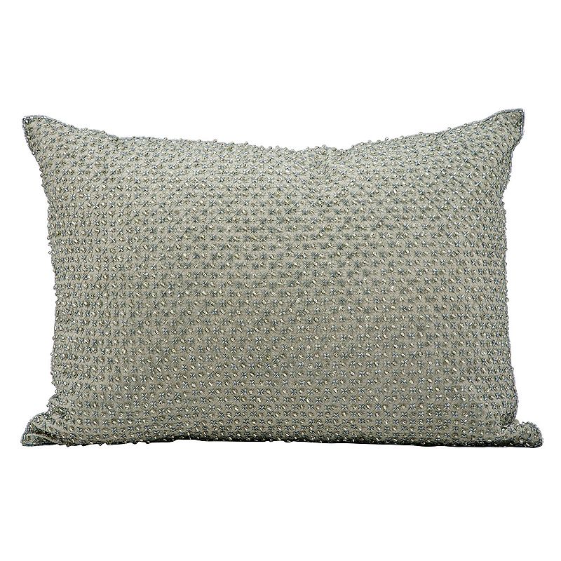 Silver Throw Pillow Kohl s