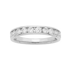 14k Gold 1 Carat T.W. Diamond Anniversary Ring by