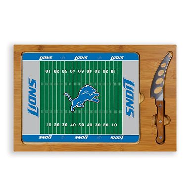 Picnic Time Detroit Lions Cutting Board Serving Tray