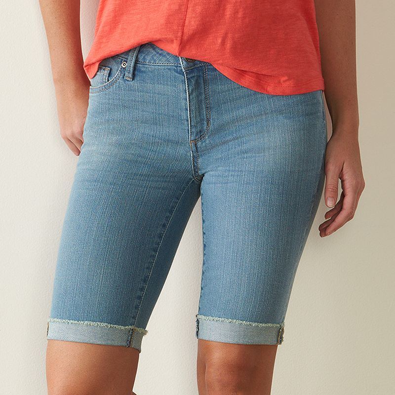 Spandex Bermuda Shorts Kohl's