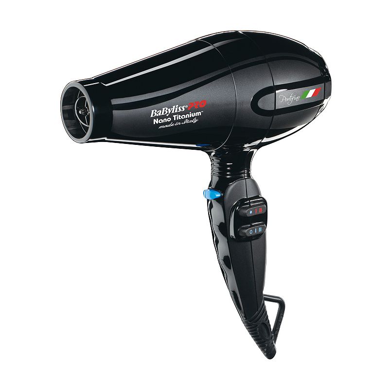 BaByliss Pro Nano Titanium Portofino Hair Dryer, Black