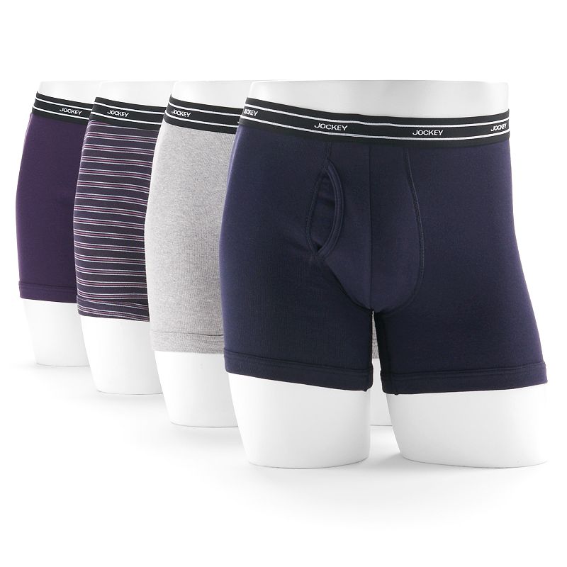 Men's Jockey 4pk. Classic StayDry LowRise Boxer Briefs