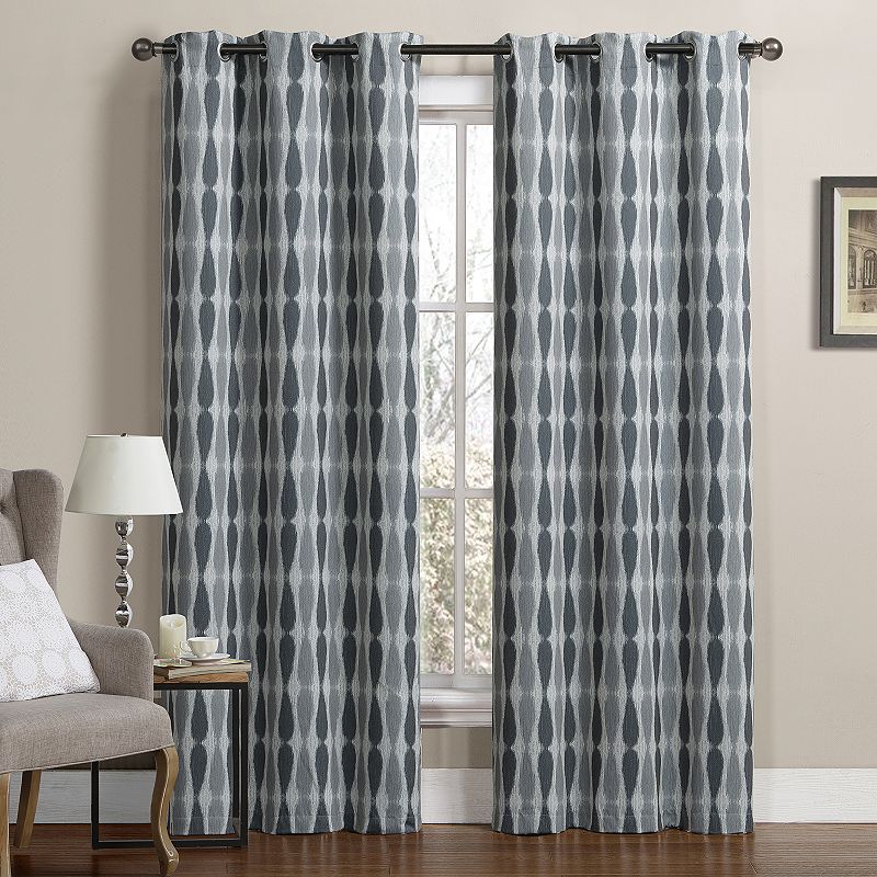 Victoria Classics Monsoon Blackout 2pk. Curtains