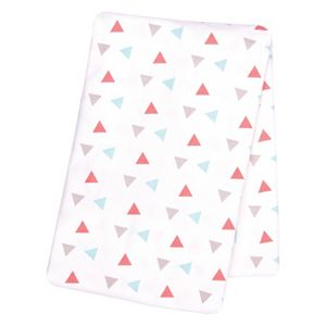 Baby Girl Trend Lab Printed Flannel Swaddle Blanket