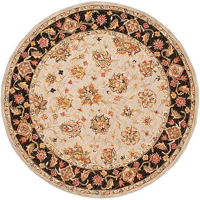 Safavieh Chelsea Kashan Floral Hand Hooked Wool Rug