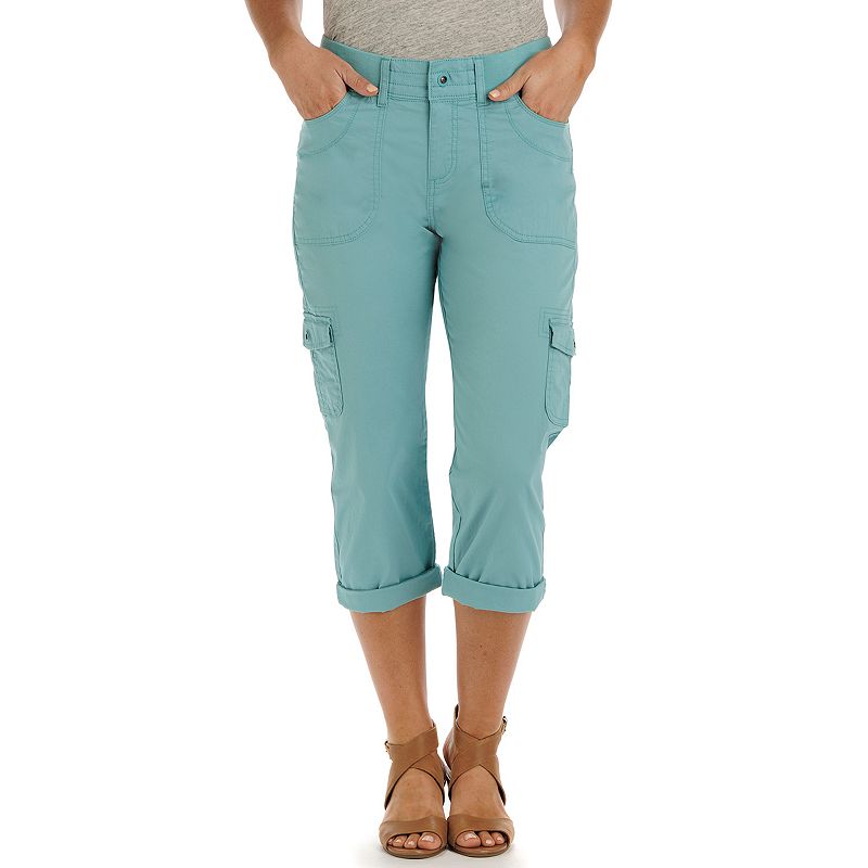 cotton womens cargo capris