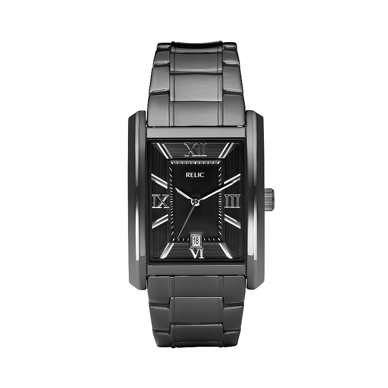 Relic Mens Silver Tone Watch Kohl's