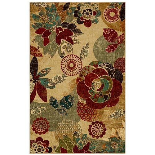 Mohawk® Home Geo Floral Pattern Rug