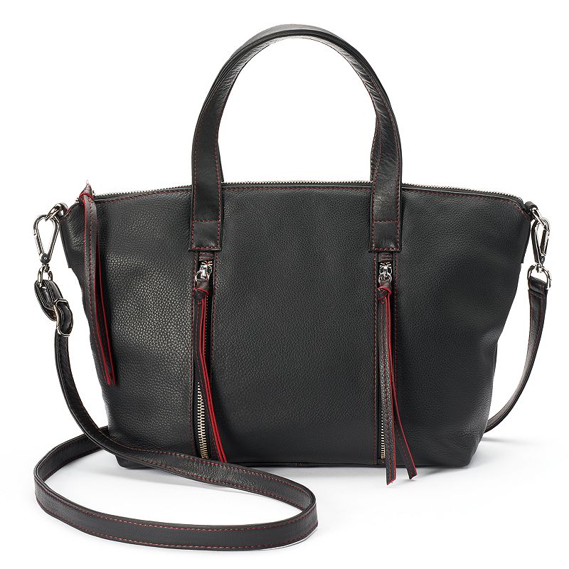 kohls crossbody leather bags