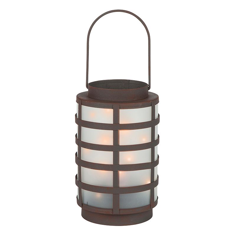 Brown Mini Bulb Metal Lantern Patio String Lights Lowe S Canada Ideas Home Design