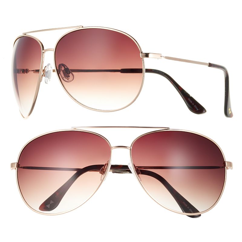 Women's LC Lauren Conrad Oversized Aviator Sunglasses