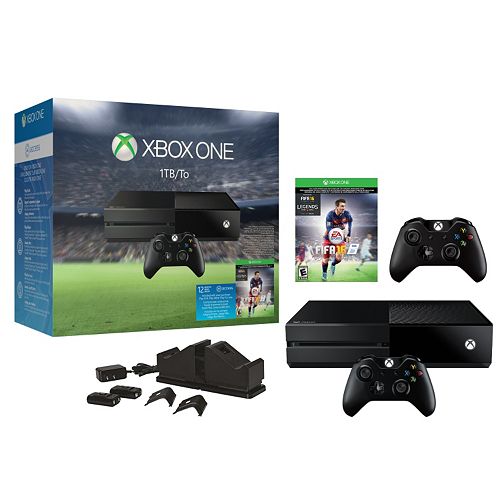 Xbox One FIFA 1TB System Bundle with Charging Station